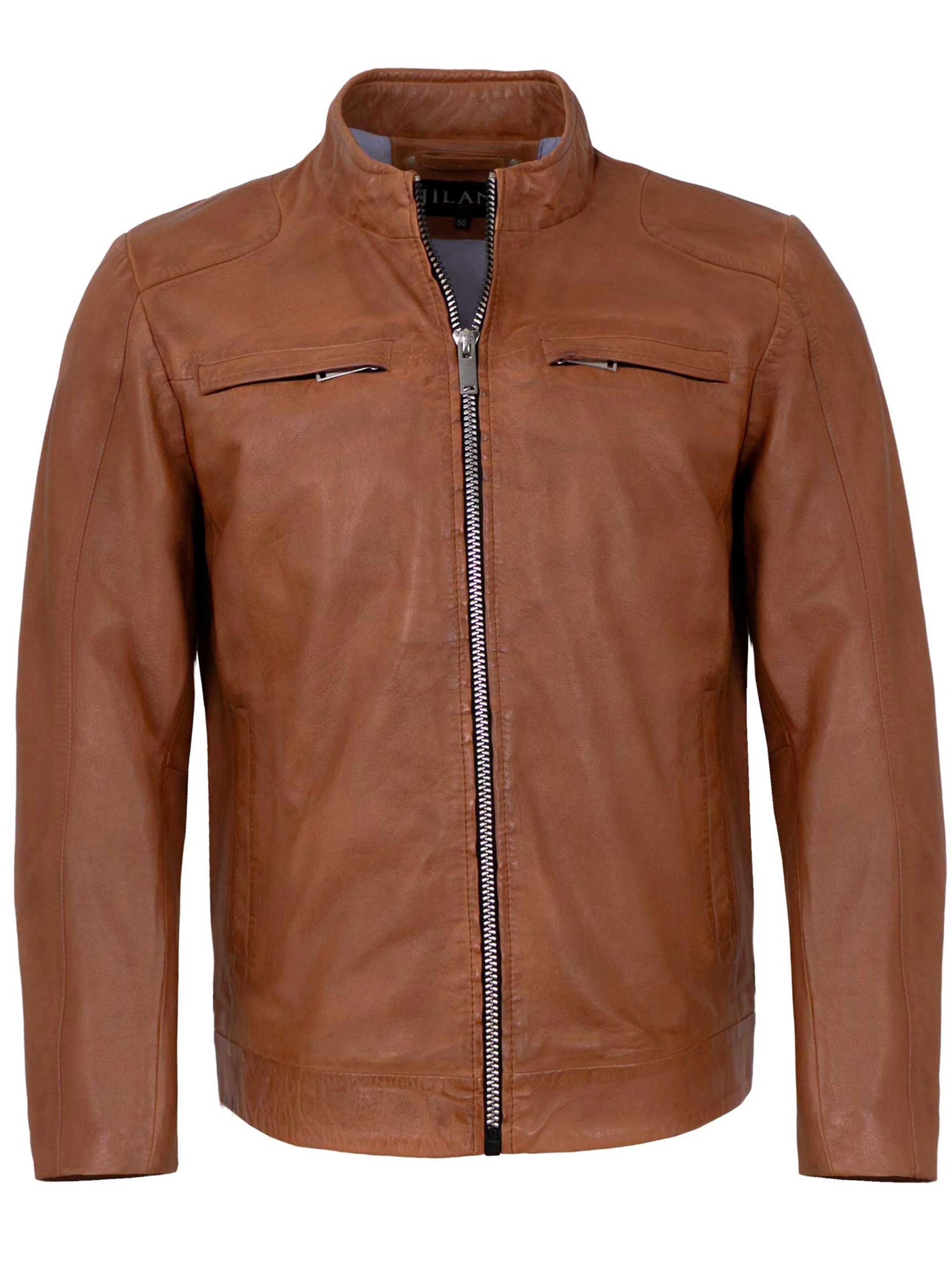 Veste mi-saison 'Kawelo' Jilani en marron : devant