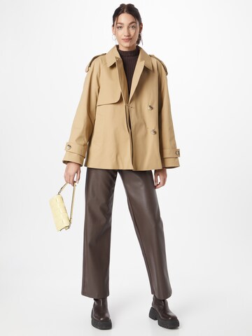 modström Between-seasons coat 'Clara' in Beige