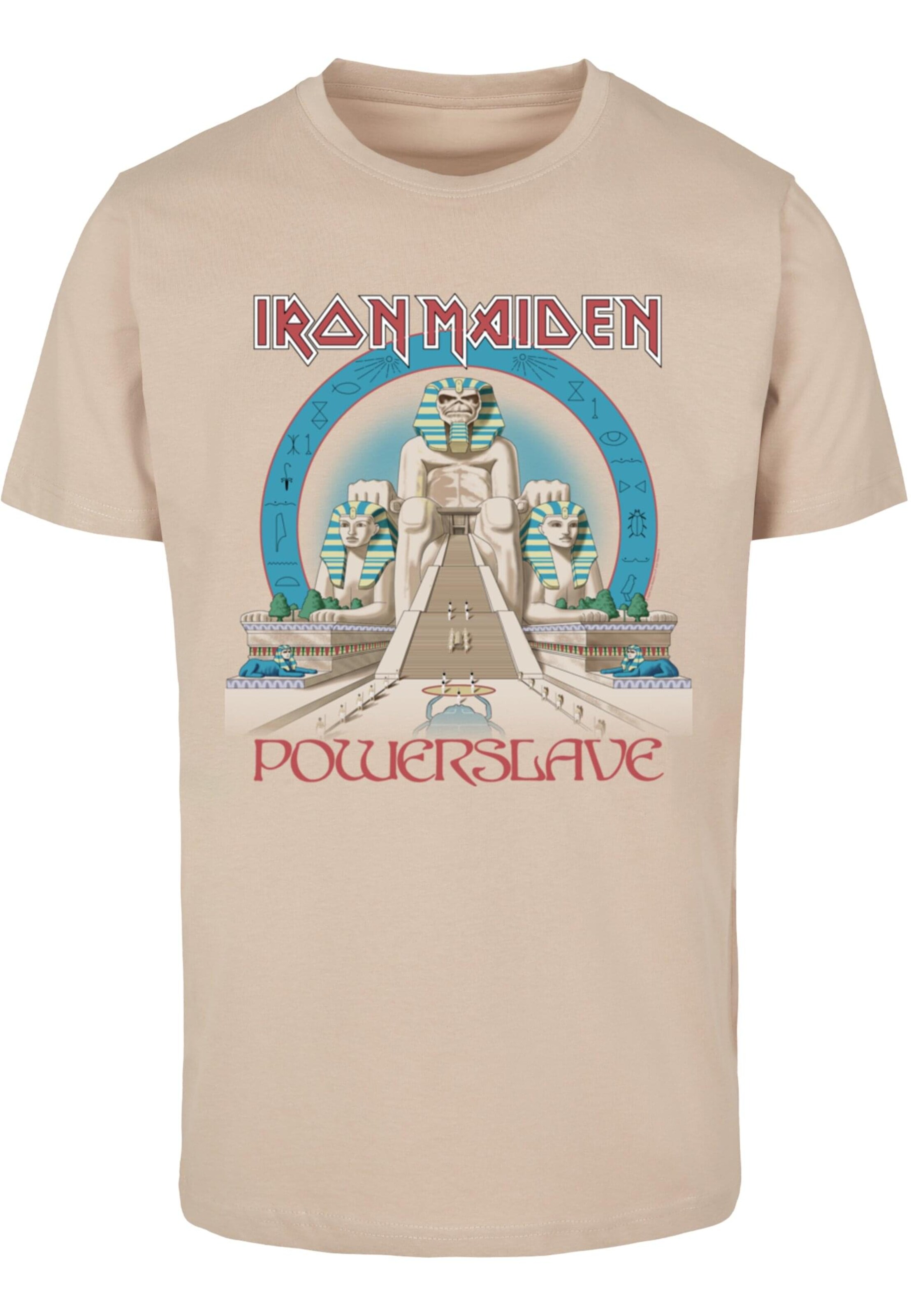 T-Shirt Merchcode en beige : devant