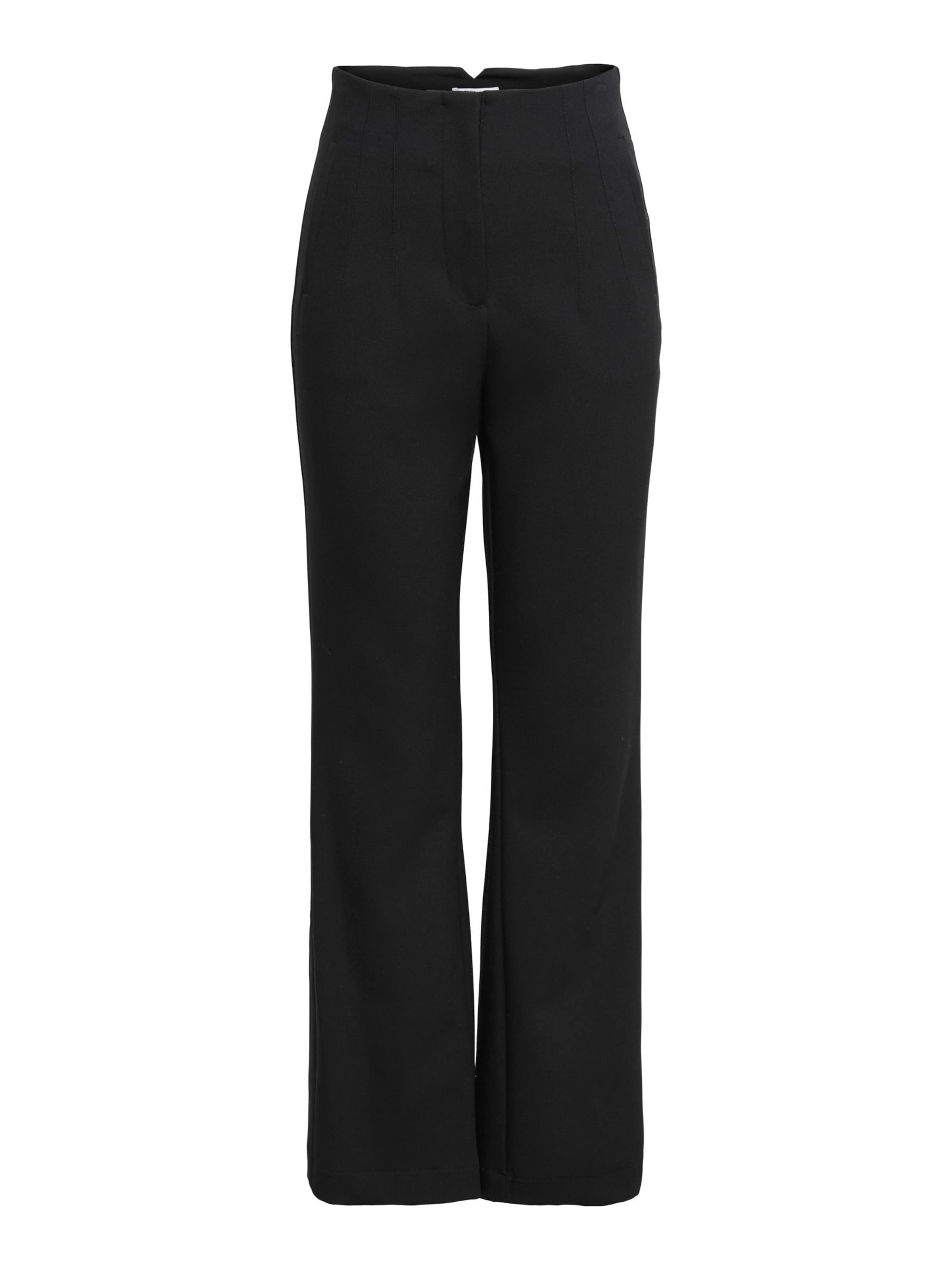 ONLY Bandplooibroek 'ONLRaven' in Zwart: voorkant