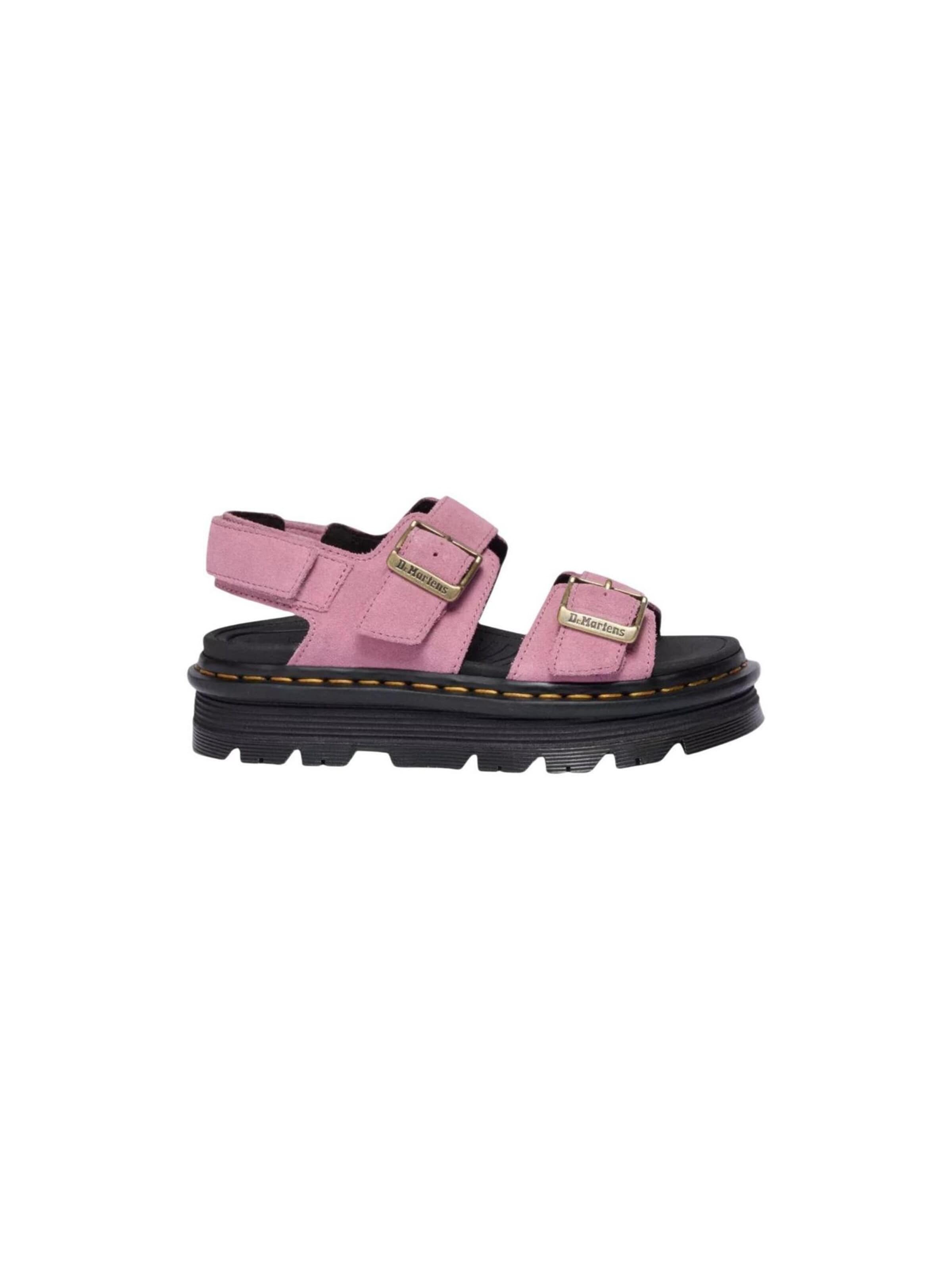 Sandalo 'Zebzag Sandal Dusty Rose Eh Suede 42689650' di Dr. Martens in rosa