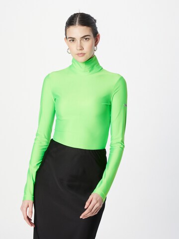 T-shirt DIESEL en vert : devant