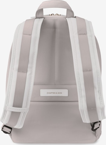 Kapten & Son Backpack 'Aalborg Muted Clay Sprinkled' in Grey