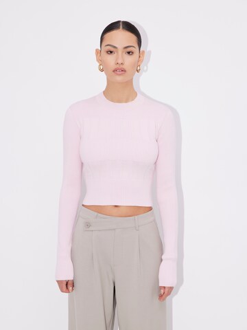 Pullover 'Cora' di LeGer by Lena Gercke in rosa: frontale