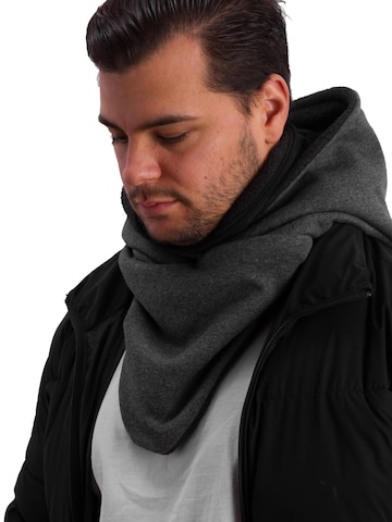 Manufaktur13 Scarf 'Hooded Loop' in Grey