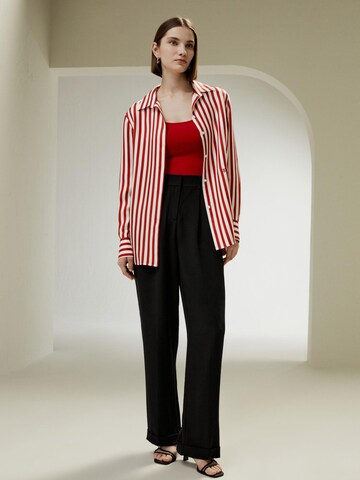 Camicia da donna di Lilysilk in rosso