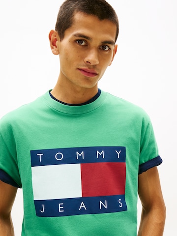 Tommy Jeans Majica | zelena barva