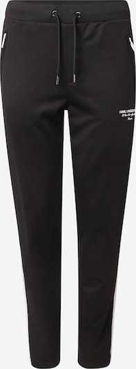 Karl Lagerfeld Housut värissä musta / valkoinen, Tuotenäkymä