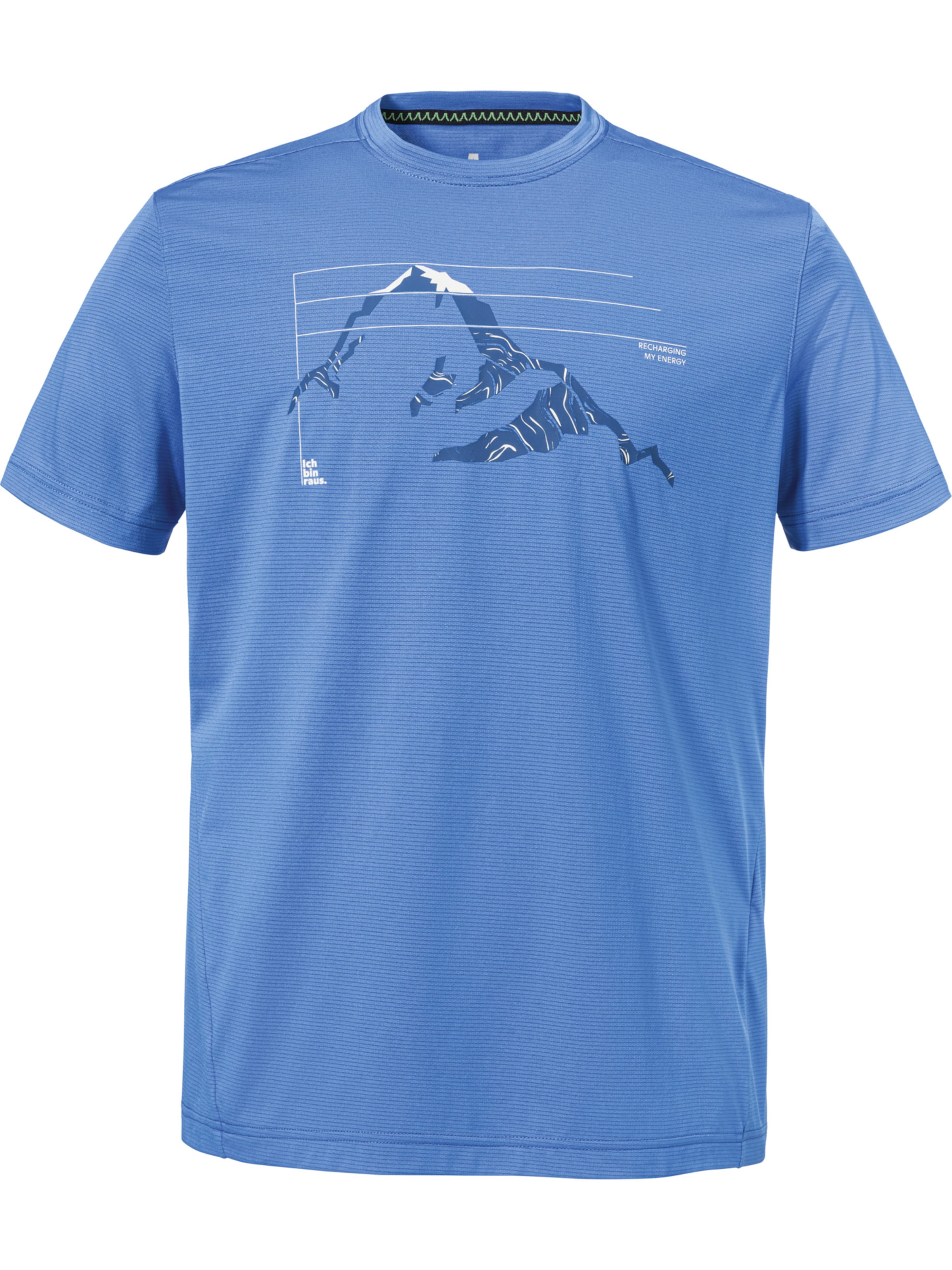 Schöffel Performance shirt 'CIRC Sulten' in Blue: front