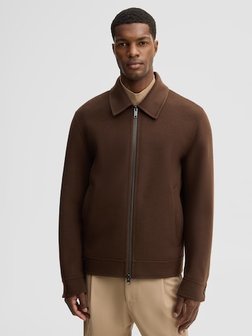 Veste mi-saison STRELLSON en marron : devant