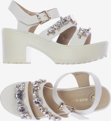 River Island Sandals & High-Heeled Sandals in 40,5 in White: front
