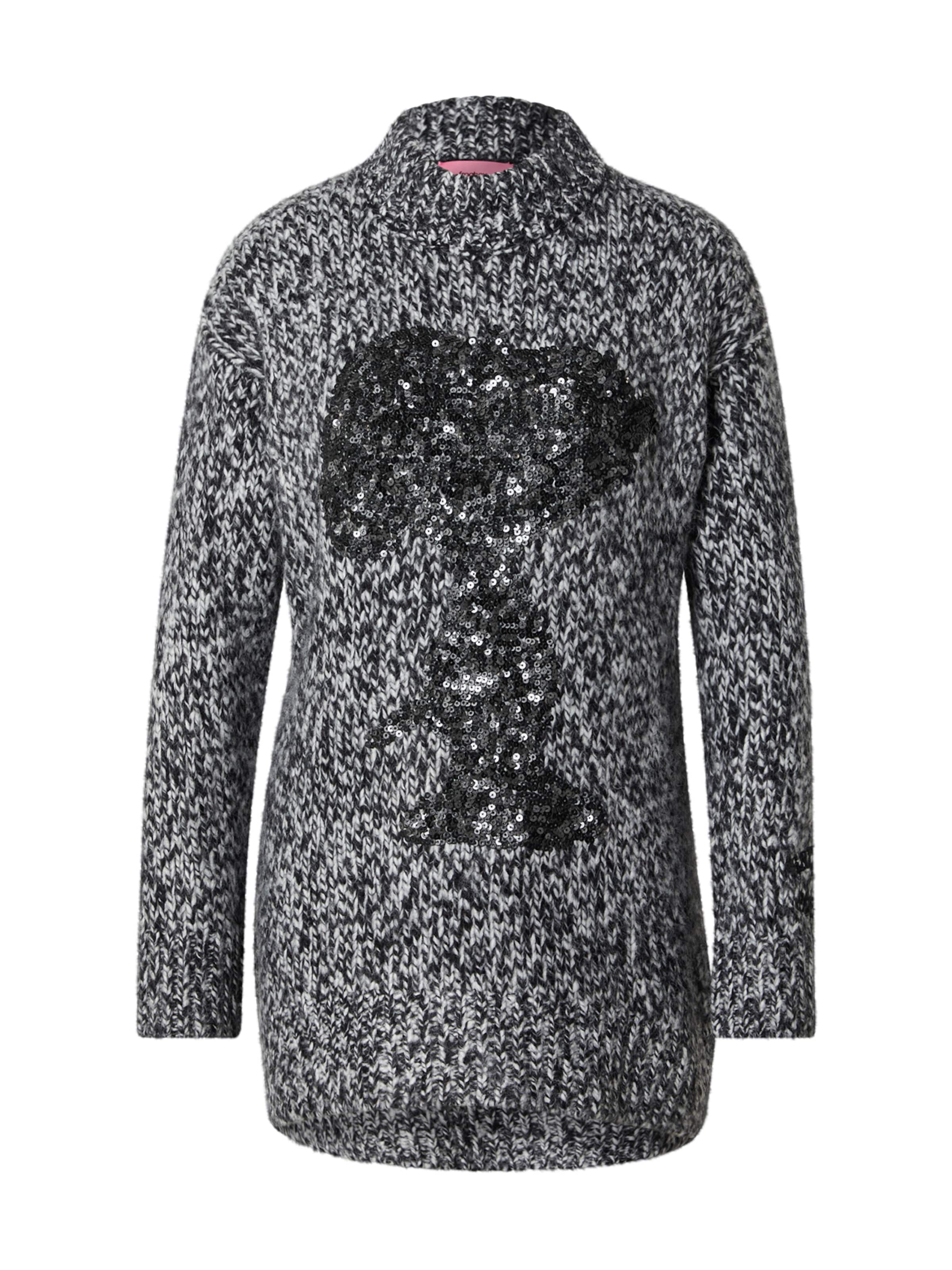 PRINCESS GOES HOLLYWOOD Пуловер 'Snoopy' в черно: отпред