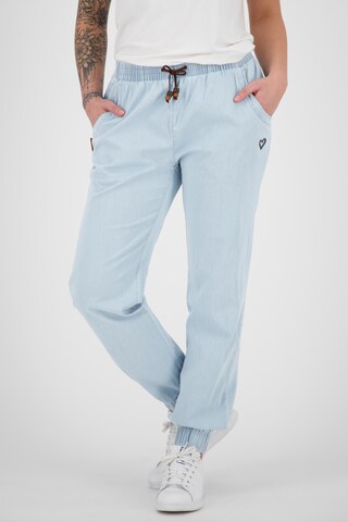 Alife and Kickin Tapered Trousers 'AliciaAK' in Blue: front