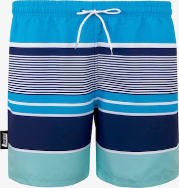 Luvanni Badeshorts 'Boardshorts Style 593 Streifen' in Blau: Vorderseite