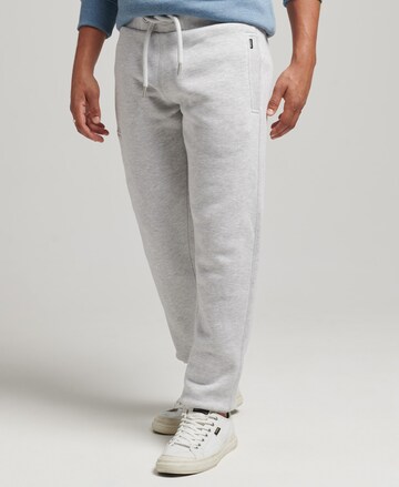 Superdry Tapered Hose 'Vintage' in Grau: predná strana