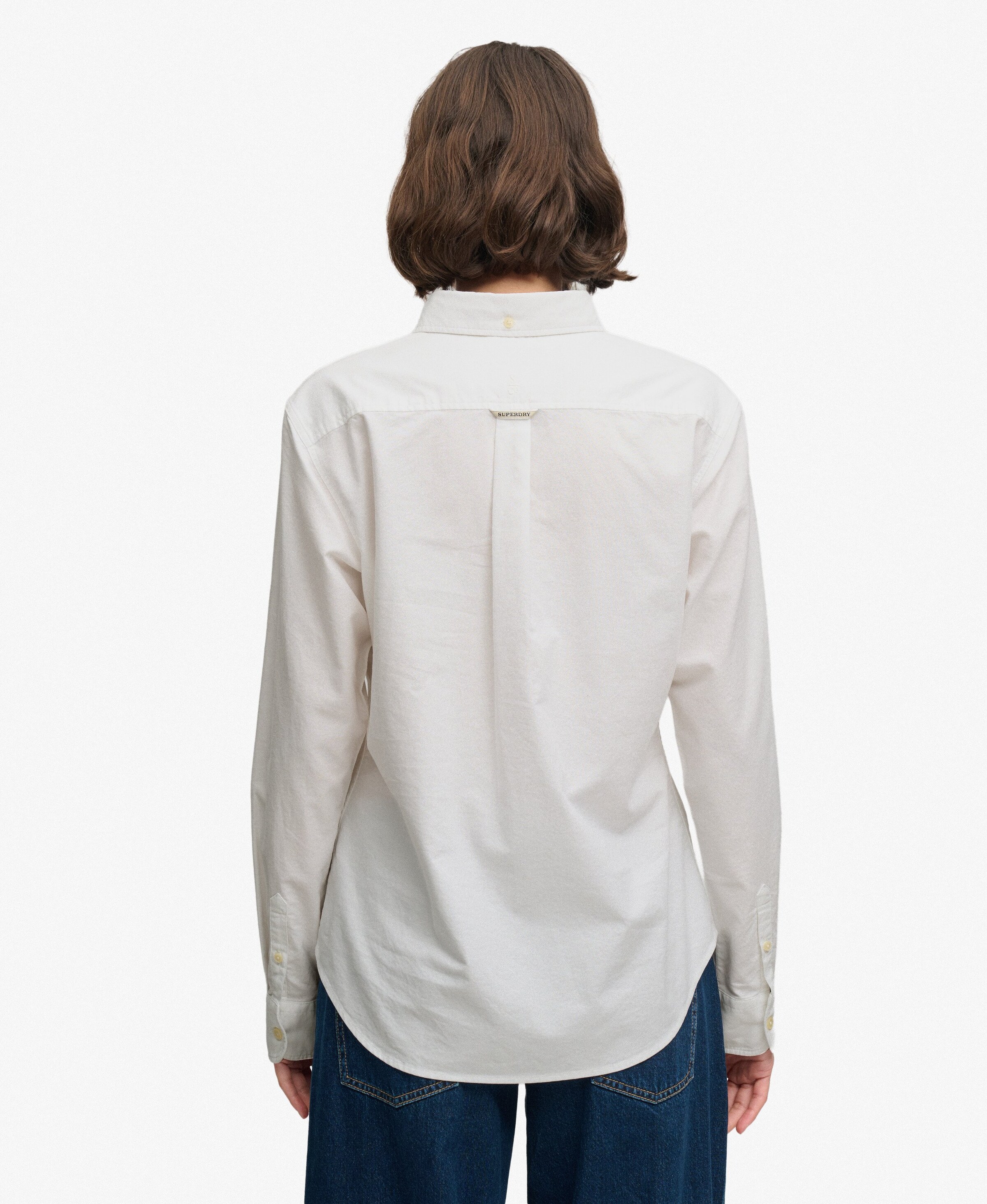 Superdry & Co Blouse 'Oxford' in Wit
