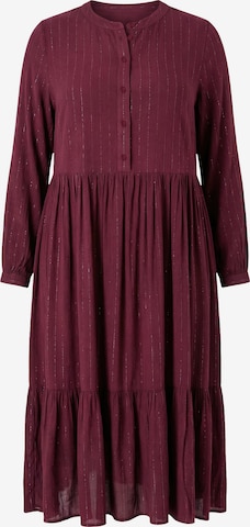 Studio Untold Jurk in Rood: voorkant