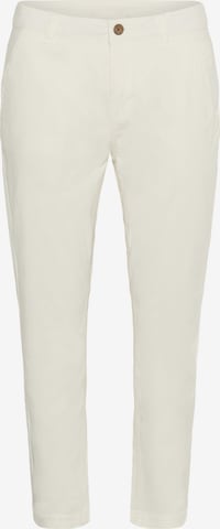 CULTURE Lærredsbukser 'Brita' i hvid: forside