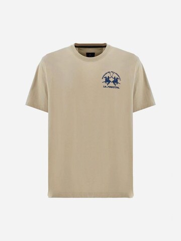 T-Shirt La Martina en beige : devant
