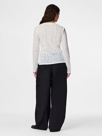 Giacchetta 'PCBaisy' di PIECES in bianco