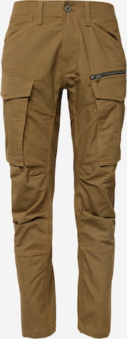 G-Star RAW - Regular Calças cargo 'Rovic' em verde: frente