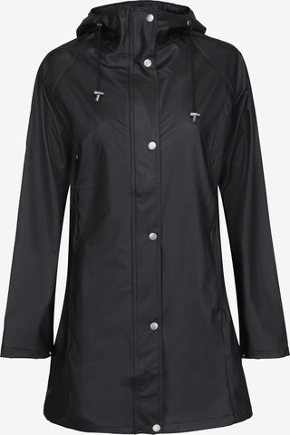 ILSE JACOBSEN Raincoat in Black: front