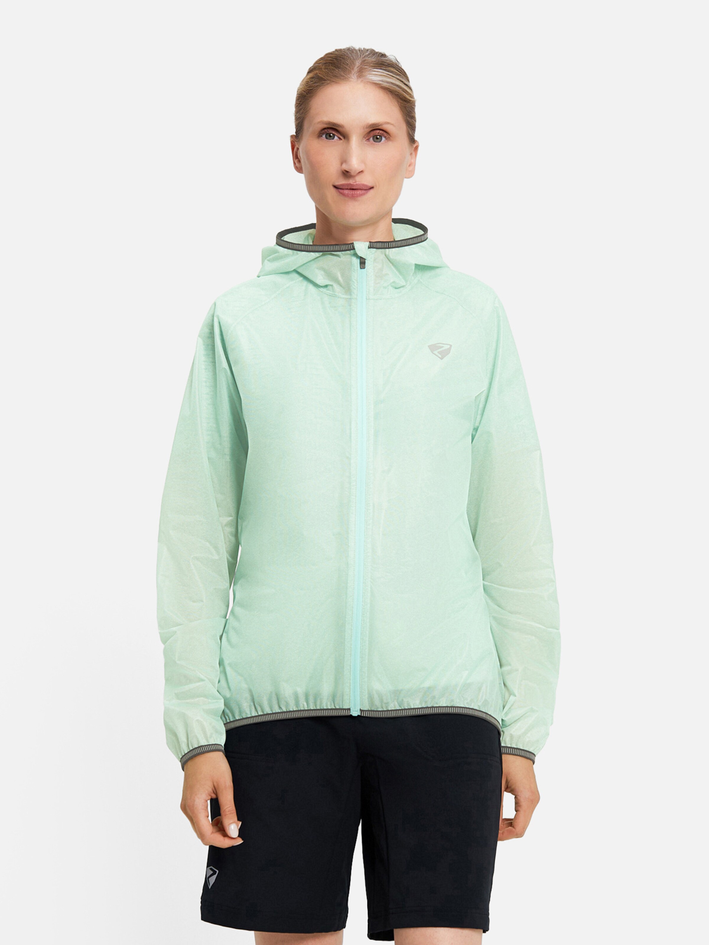 ZIENER Performance Jacket 'NATINA-Z' in Green: front