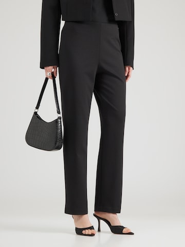 melns Calvin Klein Standarta Bikses 'PONTE': no priekšpuses