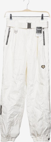 Descente Stoffhose 34 in Beige: Vorderseite