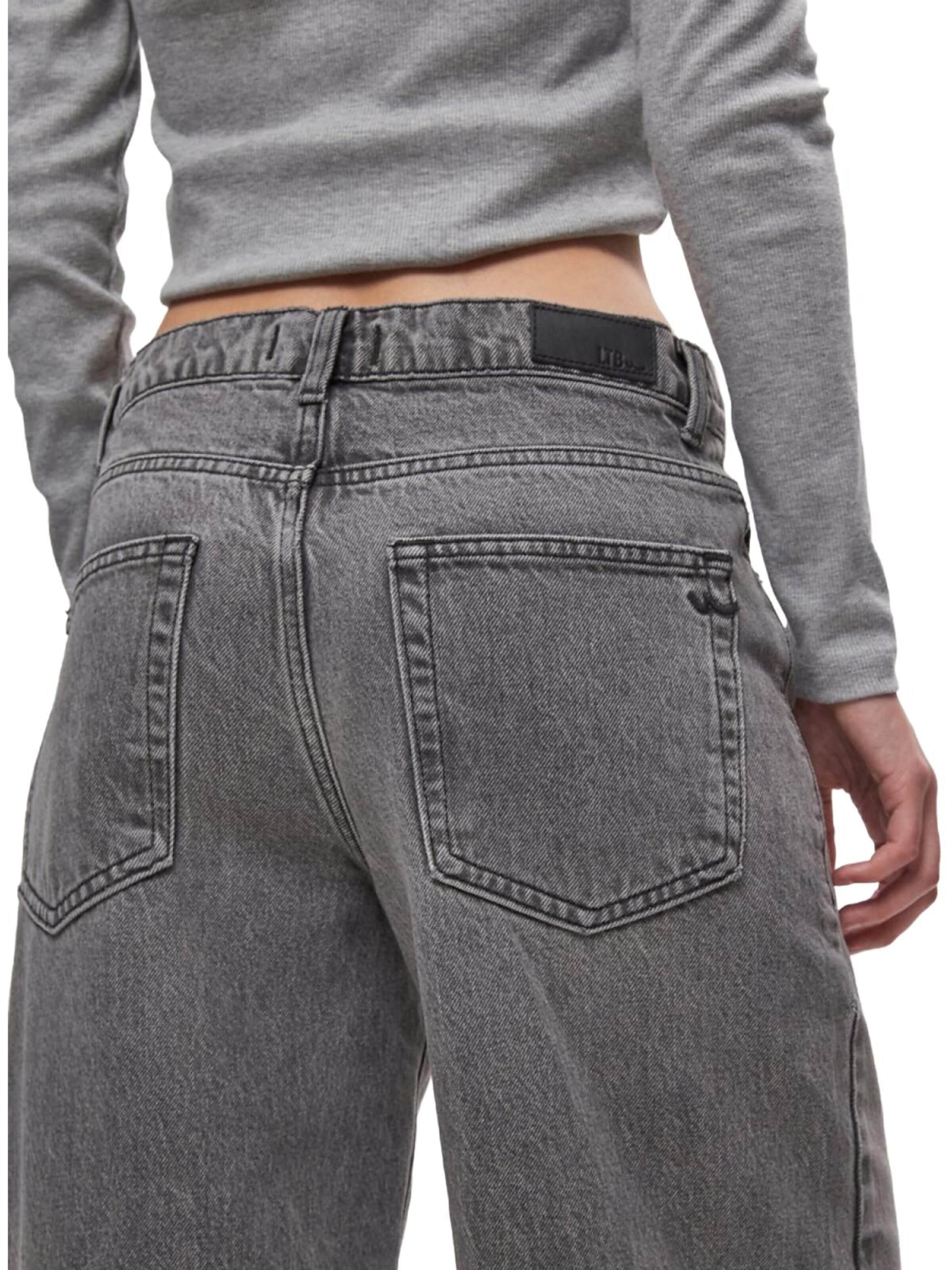 Baggy Jeans 'LTB Jeans Larríe Tapered Leg Mid Waist Jeanshose' di LTB Jeans in grigio