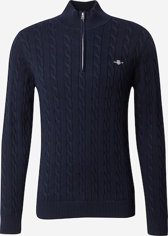 GANT - Jersey en azul: frente
