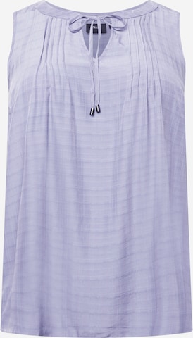 Zizzi - Blusa 'ADY' em cinzento: frente