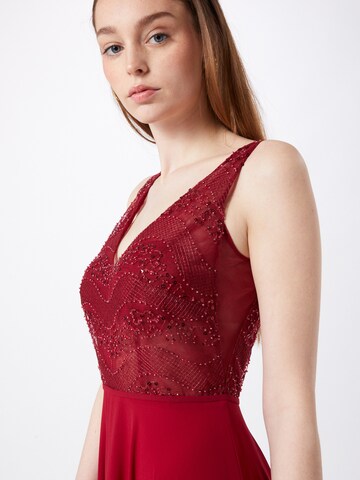 STAR NIGHT Evening Dress in Red