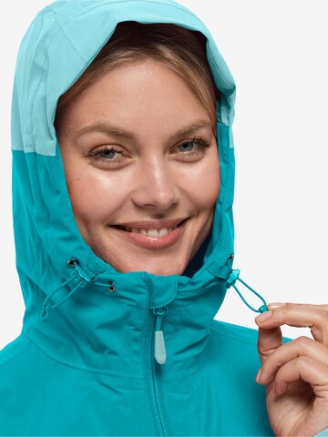 JACK WOLFSKIN Outdoorová bunda 'Weiltal 2L' - Modrá