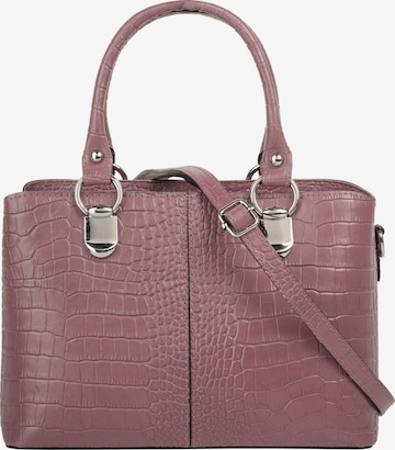 Cluty Crossbody Bag in Pink: front