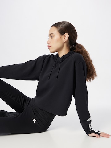 ADIDAS PERFORMANCESportska sweater majica 'Essentials' - crna boja
