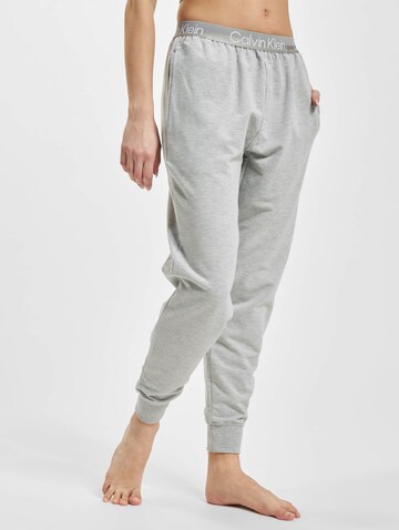 Effilé Pantalon Calvin Klein Underwear en gris