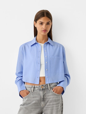 Bershka Blus i blå: framsida