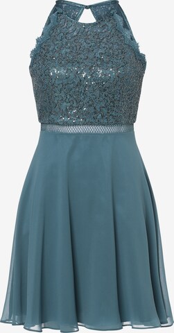 VM Vera Mont Cocktail Dress in Blue: front