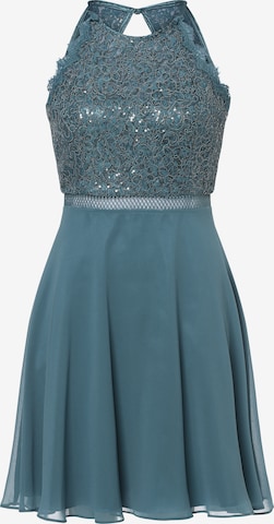 VM Vera Mont Cocktail Dress in Blue: front