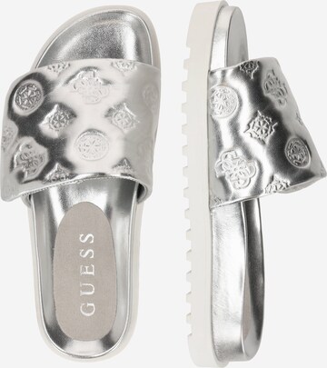 GUESS - Zapatos abiertos 'FABIO' en plata