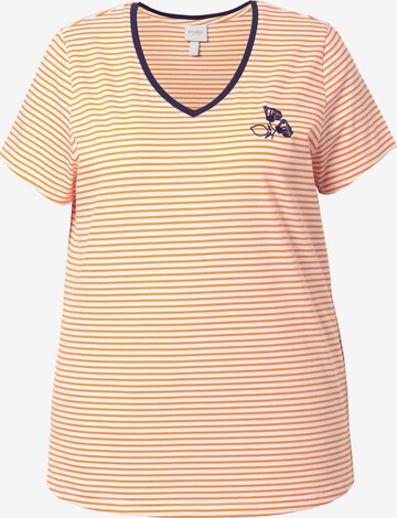 Ulla Popken Shirt in Geel: voorkant