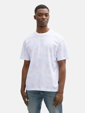 TOM TAILOR DENIM Shirt in Wit: voorkant