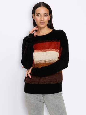 Pullover di heine in nero: frontale