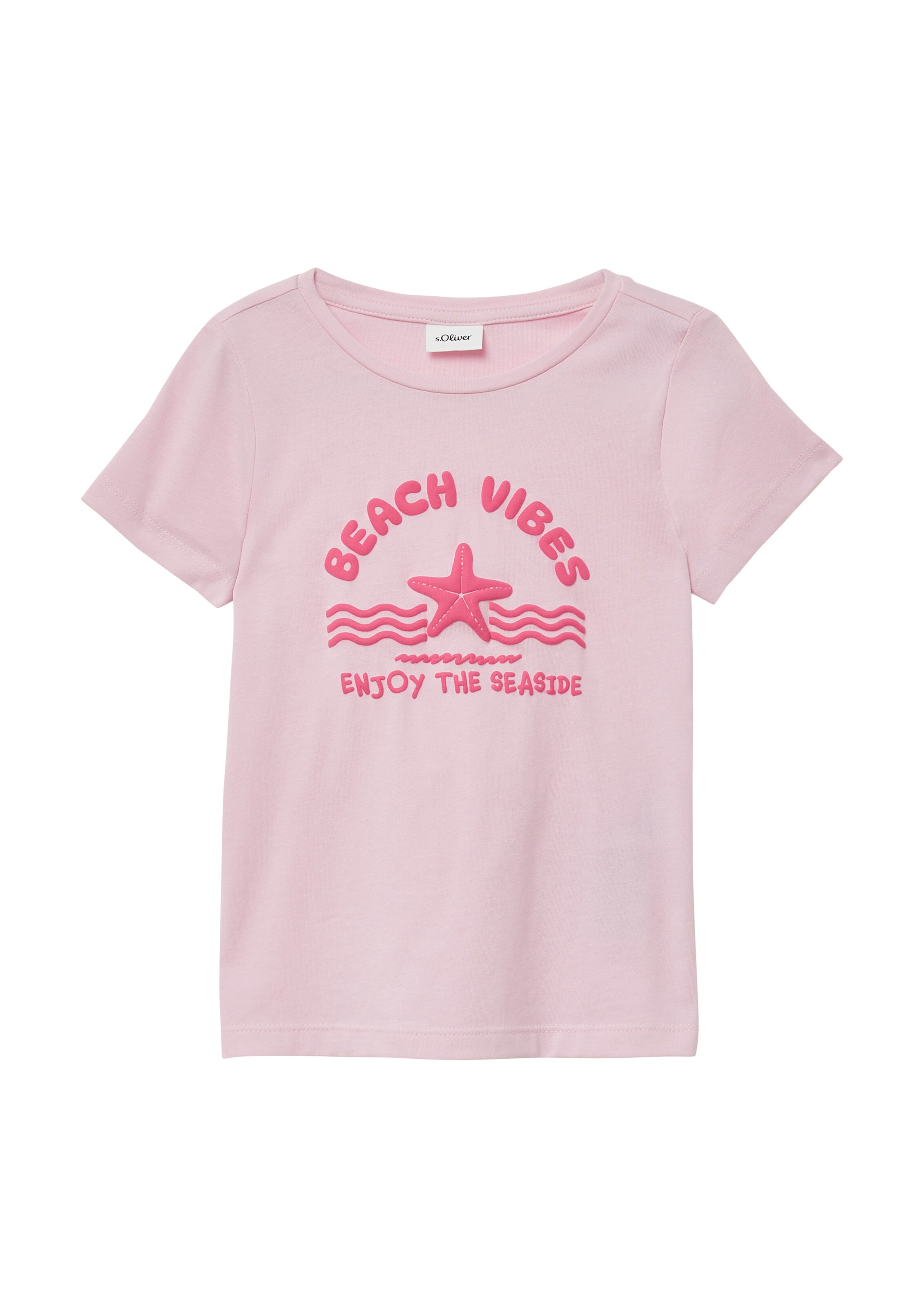 s.Oliver T-Shirt in Pink: Vorderseite