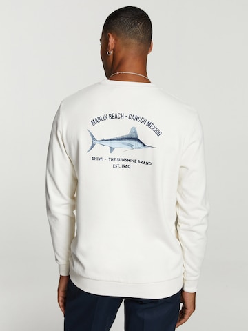 Sweat-shirt Shiwi en blanc