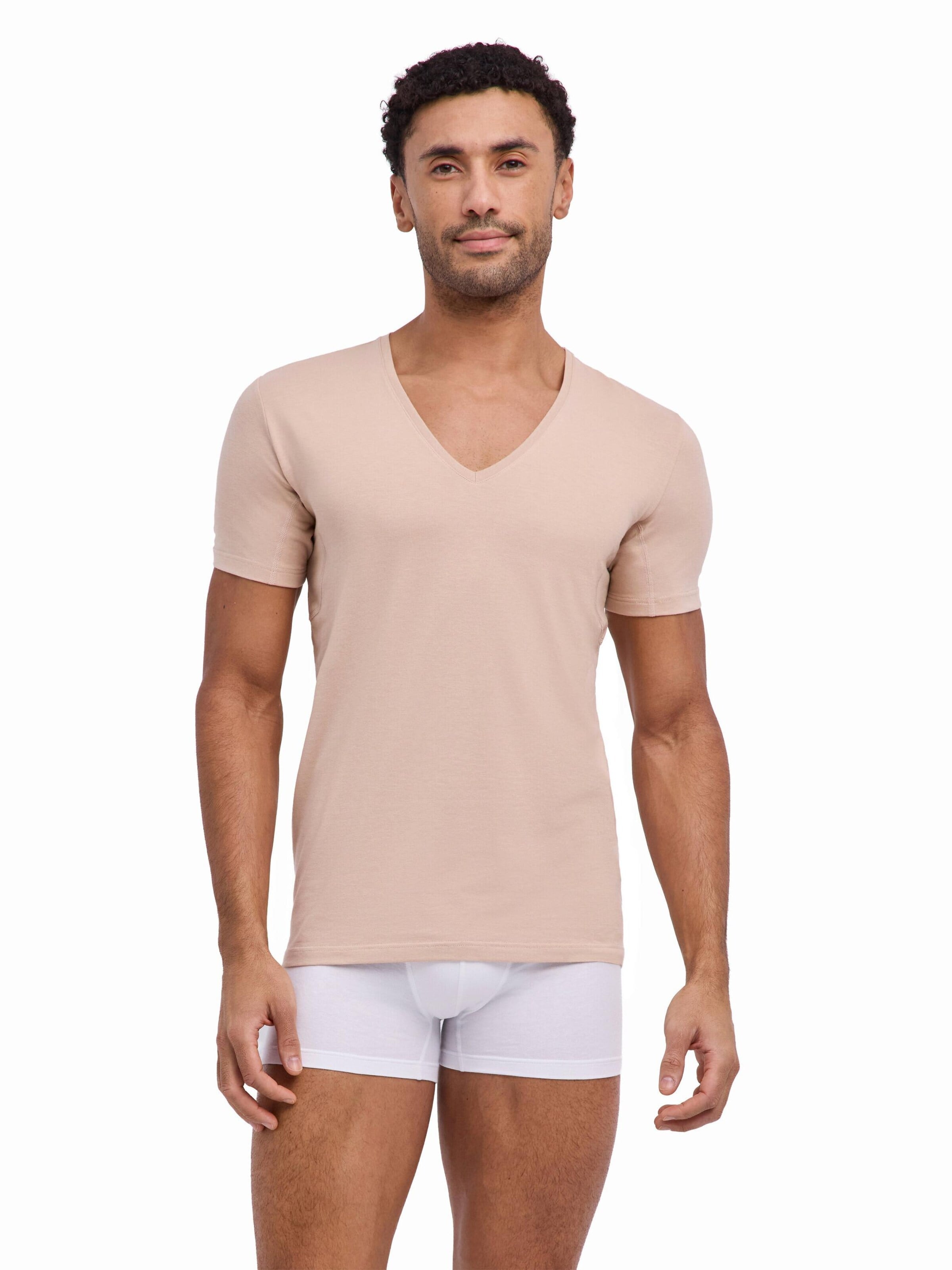 FALKE Undershirt in Beige: front