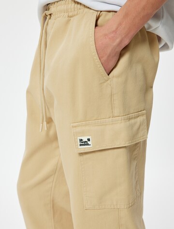 Koton Tapered Cargo trousers in Beige