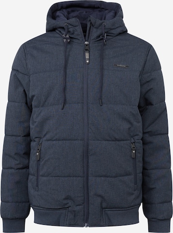 Ragwear Zimní bunda 'TURI' – modrá: přední strana