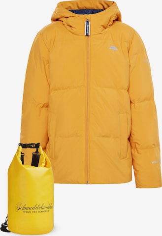 Schmuddelwedda Performance Jacket in Yellow: front